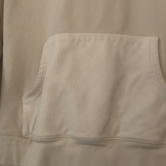 UpWest Waffle-Trim Cropped Hoodie - Picture 3 of 9